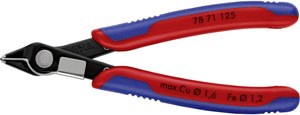 Szczypce boczne do PCB Knipex Super-Knips 78 71 125, 125 mm, 64 HRC, dla elektroników i mechaników