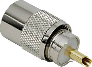 Złącze UHF BKL Electronic 0406011 0406011 złącze męskie proste 75 Ω 1 szt.