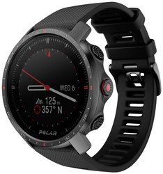 Polar Grit X Pro – wysokiej klasy zegarek multisportowy do użytku outdoorowego Polar GritX Pro Zegarek sportowy   47 mm M/L czarny