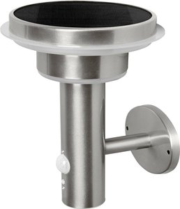 Lampa ścienna solarna z czujnikiem ruchu LEDVANCE ENDURA STYLE SOL WALL2CIRCLE6WST LEDV 4058075392687 6 W  IP44