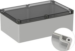 Obudowa zewnętrzna TRU COMPONENTS TC-9065548, (D x S x W) 240.3 x 160.3 x 90 mm, poliwęglan, 1 szt.