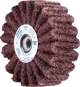 PFERD 44642501 Ściernica włókninowa POLINOX PNG Ø 125 x 50 mm gwint M14 A 100 do dokładnego szlifowania i wykańczania 125 mm  2 szt.