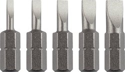 Bity DO ZASTOSOWANIA PODSTAWOWEGO, 25 mm Bit krzyżakowy kwb  120540 5 szt.