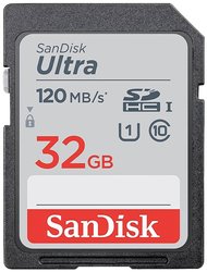 Karta pamięci SDHC SanDisk SDSDUN4-032G-GN6IN, 32 GB, Class 10, UHS-I, 120 MB/s