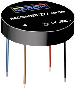 Zasilacz AC/DC RECOM RAC03-05SER/277 5 V  3 W