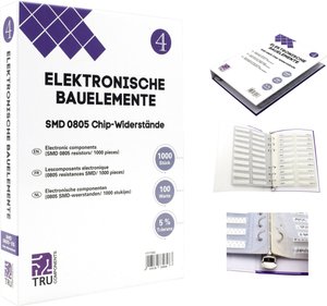 TRU COMPONENTS TC-6869424 Segregator asortymentowy  SMD 0805 0.125 W 5 %  1000 Teile