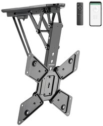 Uchwyt sufitowy do telewizora z napędem SpeaKa Professional SP-TVCM-510, Maks. udźwig: 30 kg, 58,4 cm (23'') - 139,7 cm (55'')