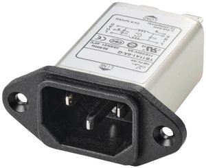 Filtr sieciowy TRU COMPONENTS TC-10101412, 250 V/AC, 6 A, 0.8 mH
