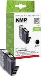 Tusz KMP C65 = Canon CLI-8bk, 13 ml, zamiennik, foto czarny