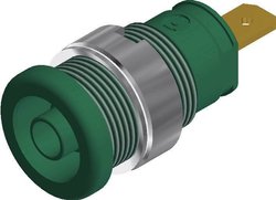 Gniazdo montażowe laboratoryjne SKS Hirschmann SEB 2610 F4.8, zielone