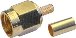 Złącze SMA Telegärtner J01150A0021 J01150A0021 złącze męskie proste 50 Ω 1 szt.