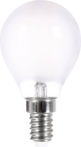 E14  LED  4.8 W = 40 W  ciepła biel    regulacja natężenia oświetlenia, filament Żarówka LED LightMe LM85267 E14 4.8 W = 40 W 470 lm ciepła biel 1 szt.