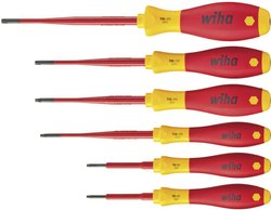 Zestaw wkrętaków SoftFinish® electric slimFix, 6 szt. TORX® Tamper Resistant Zestaw wkrętaków Wiha  41245