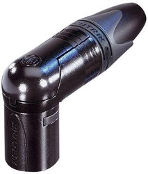 Złącze męskie XLR NC7MRX-B Neutrik NC7MRX-B złącze męskie kątowe Ilość styków: 7  czarny 1 szt.