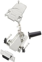 Zestaw listew żeńskich D-Sub TRU COMPONENTS TCD45ZF09DBSK 7708796, rzędy: 2, styki: 9, 45 °, 1 szt.