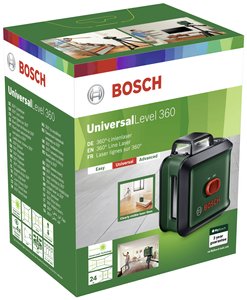 Laser krzyżowy Bosch Home and Garden UniversalLevel 360 0603663E00 Zasięg (maks.): 12 m
