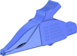 4 mm zacisk ochronny z niebieskim zaciskiem Zacisk szczękowy Stäubli XDK-1033 CAT III