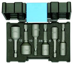 Zestaw nasadek do uchwytu maszynowego - 6-częściowy Bity Gedore 666-006 2993244 1 szt.