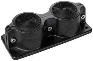 Przepust kablowy Trelleborg MC 2x8-67 SPLITTING UL94 V-0 IP55  TPE  Screw 100074, (D x S x W) 222 x 92 x 75 mm, TPE, 1 szt.