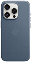 Apple Finewoven Case Futerał backcase Apple iPhone 15 Pro pacyfic blue Ładowarka indukcyjna, Odporny na wstrząsy