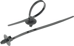 Opaska kablowa TRU COMPONENTS TC-PDVR170BK203 1592908, 169 mm, poliamid 6.6, 1 szt.