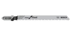 Brzeszczot do wyrzynarek T 101 BR Clean for Wood, zestaw 5 szt. Bosch Accessories 2608630014 5 szt.