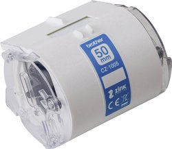 Etykiety do drukarek etykiet Brother CZ1005, 50 mm x 5 m, Rolka etykiet kolorowych, biały