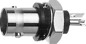 Złącze BNC Telegärtner J01001C0043 J01001C0043 złącze żeńskie do wbudowania 50 Ω 1 szt.
