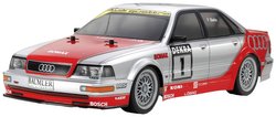 Model samochodu RC Tamiya RC Audi V8 1992 Tourenwagen (TT-02), 1:10, Do samodzielnego złożenia
