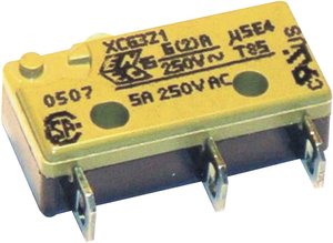 Mikroprzełącznik XCG3Z1 250 V/AC 6 A 1 x wł/(wł) Saia IP40 chwilowy 1 szt.