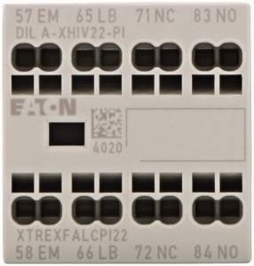 Blok przełącznika pomocnicznego Eaton DILA-XHIV22-PI 199322, 4 A, 1 szt.