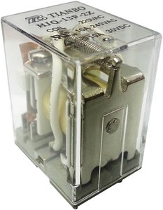 Przekaźnik wtykowy Tianbo Electronics HJQ-13F-2Z - 220/240VAC 1366532, monostabilny, 1 cewka, 30 V/DC, 250 V/AC, 15 A, 1 szt.