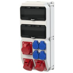 Rozdzielacz z tworzywa sztucznego Strobl BV 32 A Rozdzielacz prądowy CEE PCE 9025231