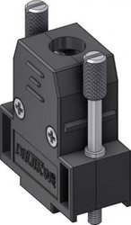 Obudowa złącza D-SUB Deltron Connectors CTL09M3, tworzywo sztuczne, 180 °, 1 szt.