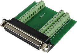 Złącze żeńskie D-Sub TRU COMPONENTS DSUB37F-39TB-3 1229328, rzędy: 2, styki: 37, 90 °, 1 szt.