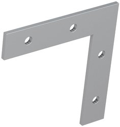 Barthelme 62398803 CATania Verbinder 90° Łącznik kątowy 90°       stal nierdzewna V2A (D x S x W) 50.5 x 50.5 x 1.7 mm  1 zest.