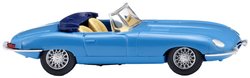Model samochodu Wiking 081707 H0 Jaguar Roadster typu E, niebieski