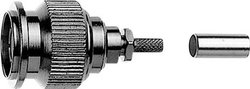 Złącze TNC Telegärtner J01010B0007 J01010B0007 złącze męskie proste 50 Ω 1 szt.