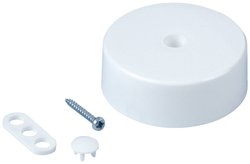 Baldachim sufitowy REV Verteiler-Baldachin Ø 65mm ws 0513360777, 65 mm x 24 mm , 1 szt.