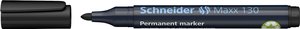 Marker permanentny Schneider 130, czarny Marker permanentny Schneider Maxx 130