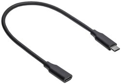 Kabel USB Akyga, Złącze męskie USB-C®, Złącze żeńskie USB-C®, 0.30 m