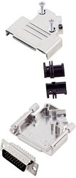 Zestaw listew męskich D-Sub TRU COMPONENTS TCD45ZK15HDP26K 7709004, rzędy: 3, styki: 26, 45 °, 1 szt.