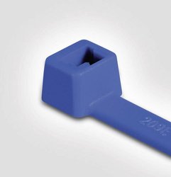 Opaska kablowa HellermannTyton T50R-PA66-BU 111-04800, 200 mm, poliamid, 100 szt.