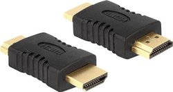 Przejściówka, adapter HDMI Delock 65508, [1x złącze męskie HDMI - 1x złącze męskie HDMI], pozłacane styki