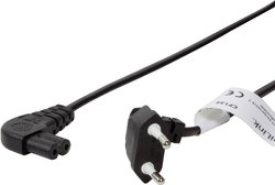 kabel LogiLink CP134 [1x złącze męskie europejskie - 1x złącze męskie IEC C8] 0.75 m