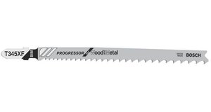 Brzeszczot do wyrzynarki T 345 XF, Progressor for Wood and Metal, zestaw 25 sztuk Bosch Accessories  2608634995 25 szt.