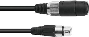 XLR Kabel połączeniowy 5.00 m Omnitronic 3022050N 1 szt.