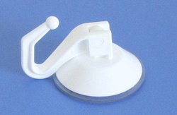 Przyssawka z plastikowymi hakami Przyssawka Kash 11S044, 1 szt.