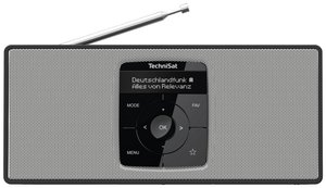 Radio kieszonkowe TechniSat DIGITRADIO 2 S DAB+, UKW funkcja budzika, wielokrotne ładowanie czarny, biały