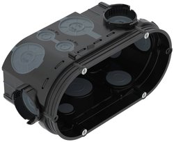 Puszka instalacyjna OBO Bettermann UG 66-DV-L 2003723, 60 mm x 148 mm x 66 mm, 10 szt.